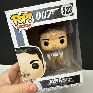 New Funko Pop 007 Jaws The Spy Who Loved Me #523 Vinyl Collectible Figure